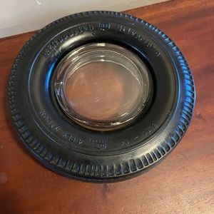 Vintage Goodrich tire ashtray